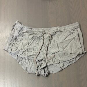 RVCA Light Gray Sleep Shorts